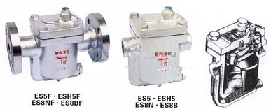 ES5(8,10)F型钟形浮子式倒吊桶式(CS45H)疏水阀 结构图