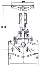 KPF-16型平衡阀结构图