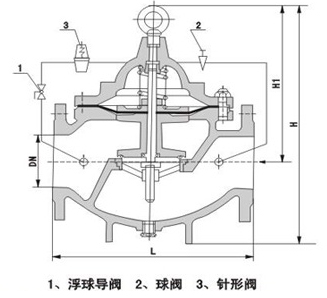 200X减压稳压阀结构图